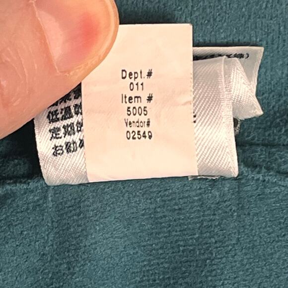 EDDIE BAUER Polar Fleece Lined Pants‎ 12  Gray Pockets Cargo Hiking Straight Leg - Picture 11 of 11